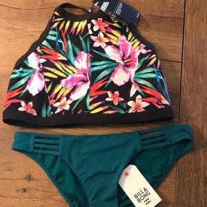 Brand New Hurley Swim Top and Billabong Bottoms!